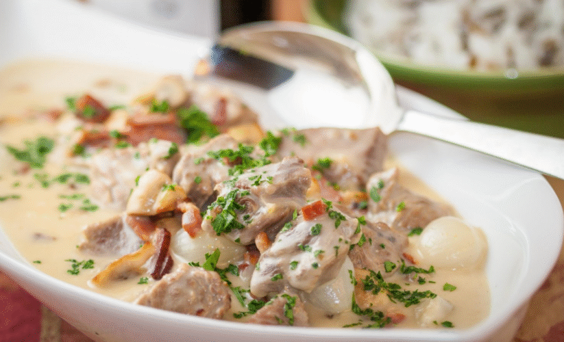 Blanquette de Veau : Crémeuse, Élégante et Délicieuse